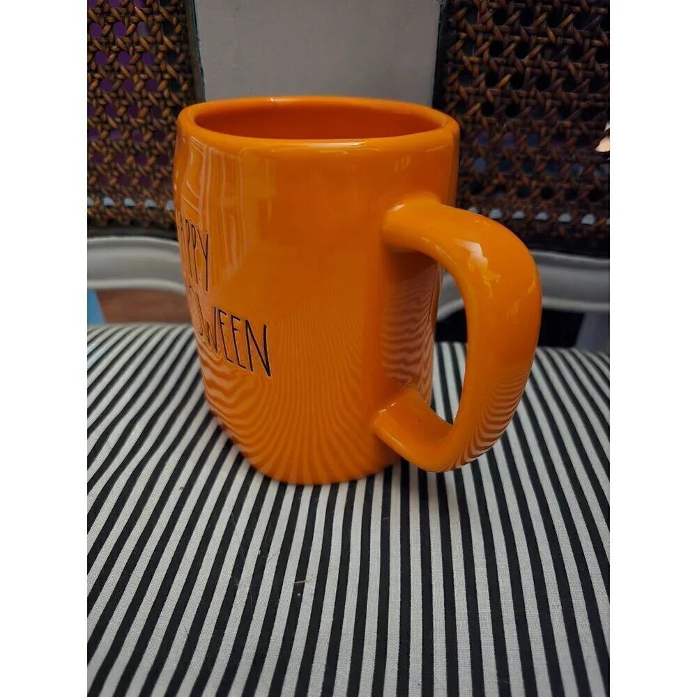 Rae Dunn by Magenta Orange Happy Halloween Coffee Mug